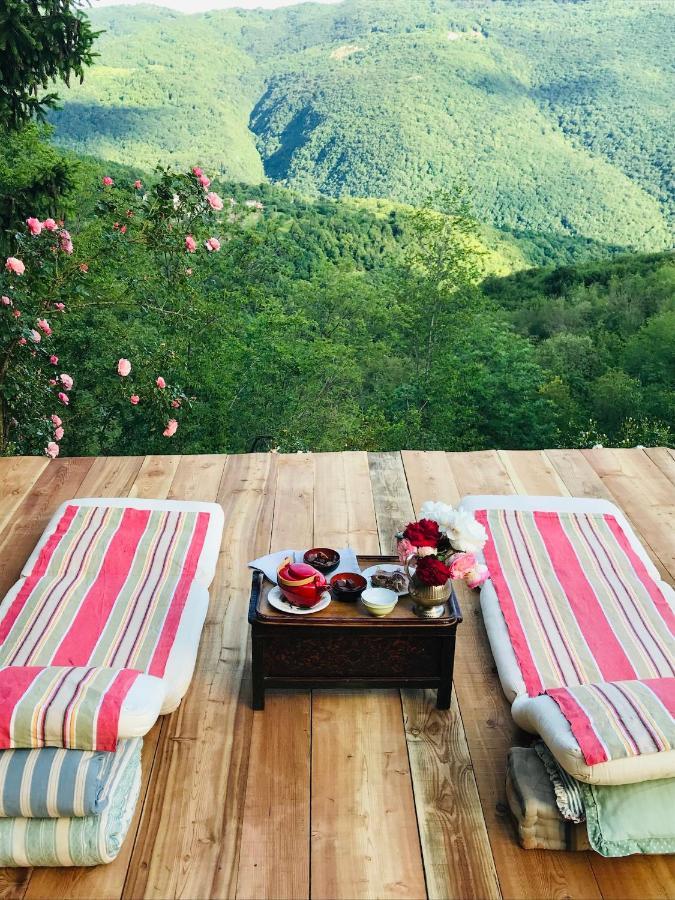 Suxen Nature Experience - Lodge Con Vista Panoramica Prepotto  Экстерьер фото