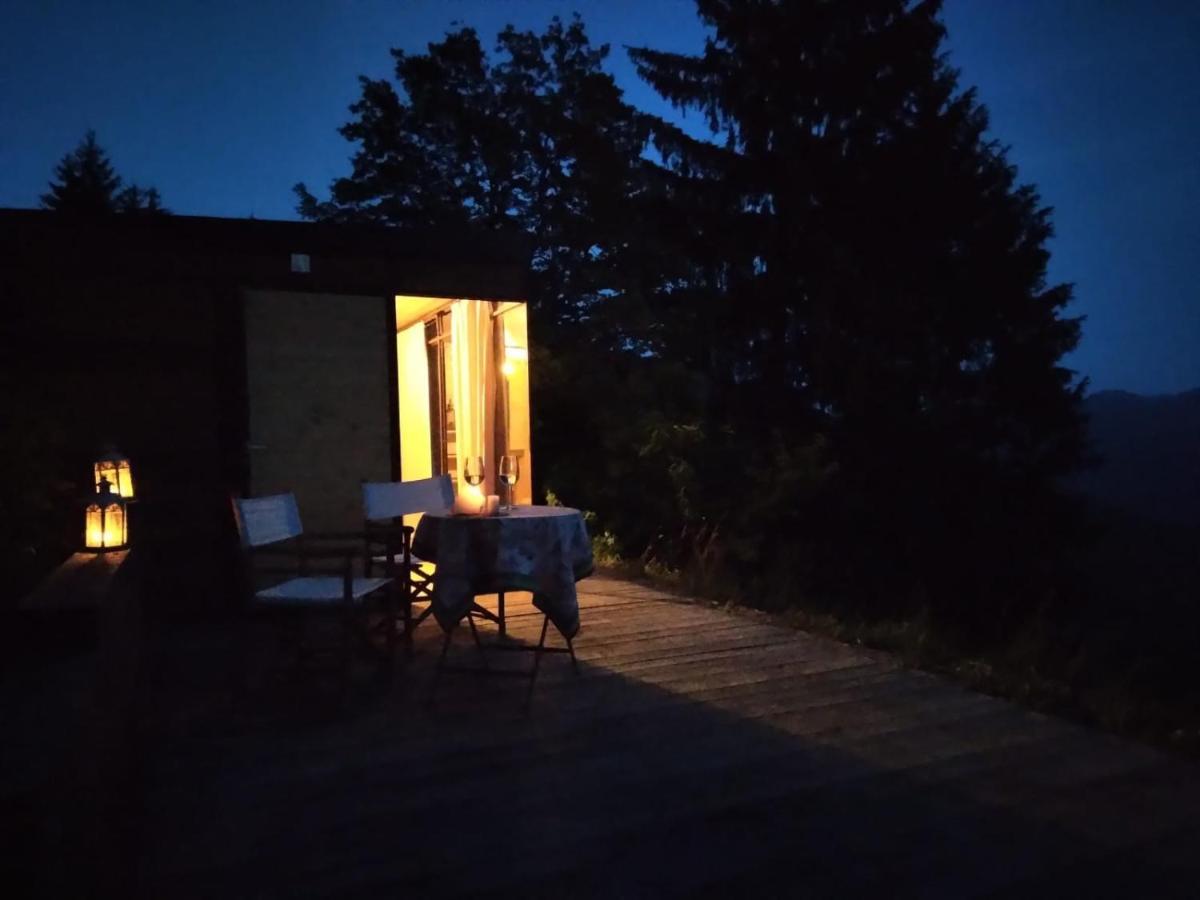 Suxen Nature Experience - Lodge Con Vista Panoramica Prepotto  Экстерьер фото