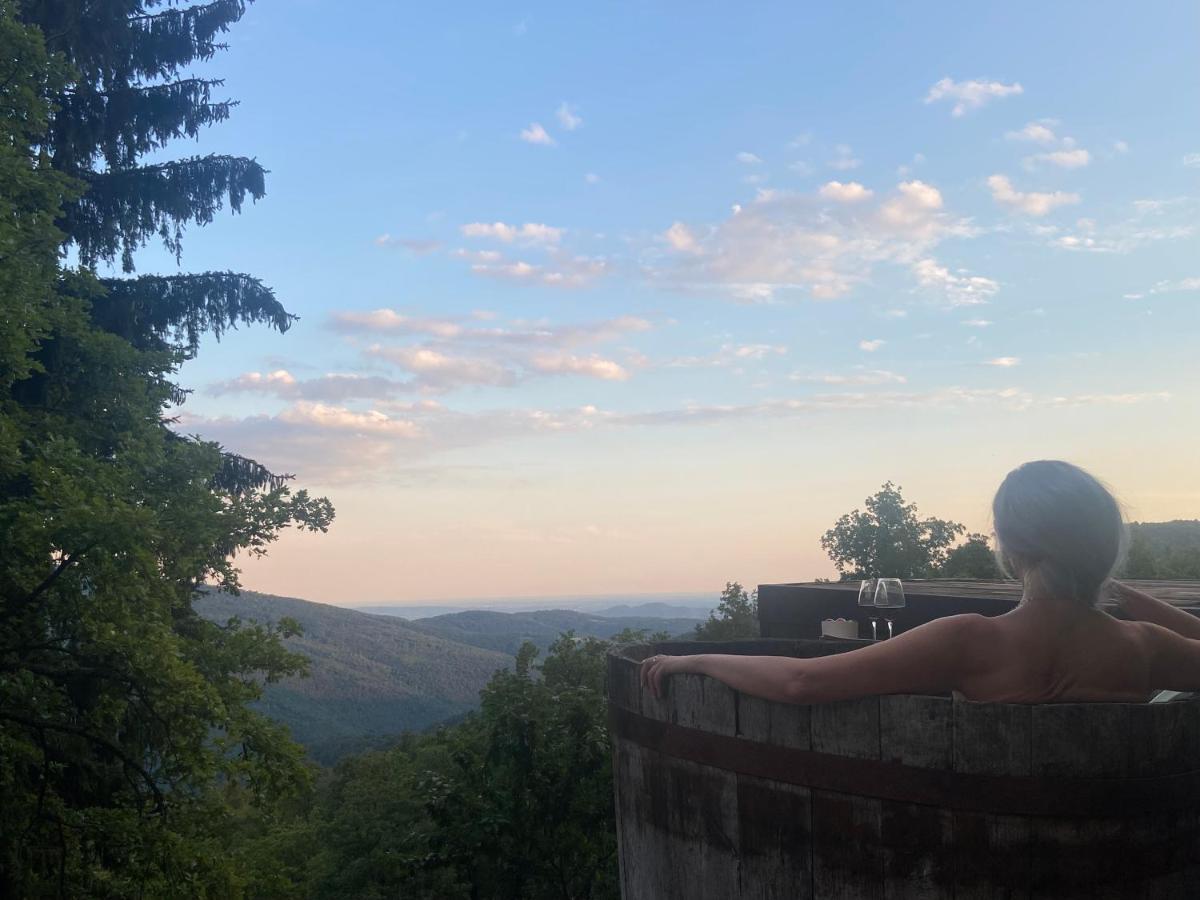 Suxen Nature Experience - Lodge Con Vista Panoramica Prepotto  Экстерьер фото