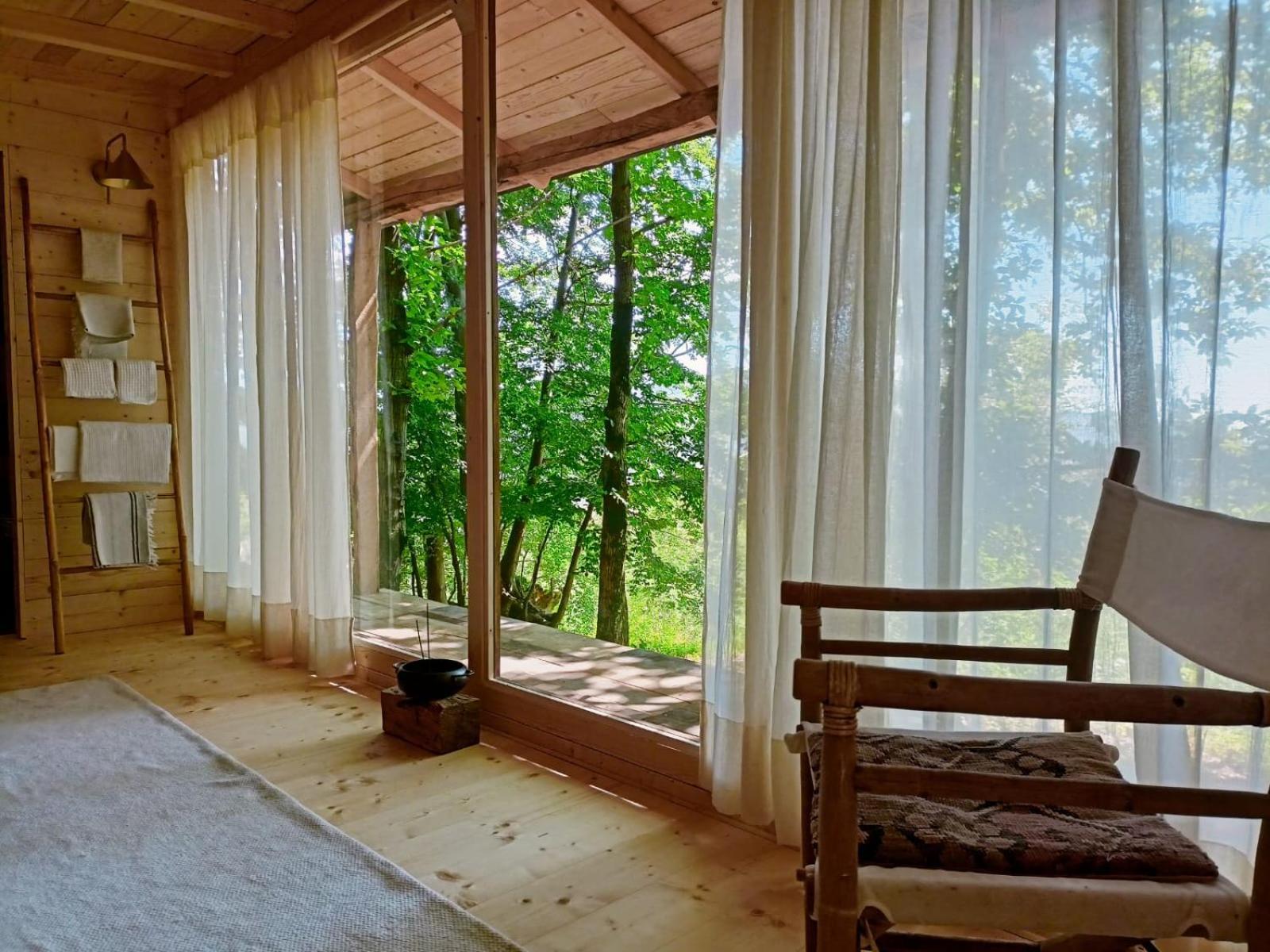 Suxen Nature Experience - Lodge Con Vista Panoramica Prepotto  Экстерьер фото