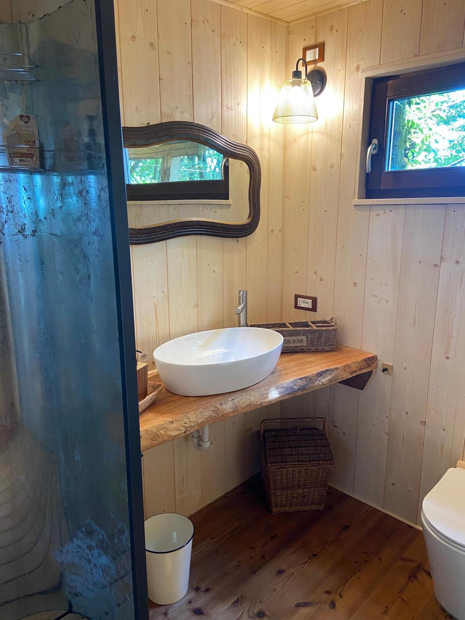 Suxen Nature Experience - Lodge Con Vista Panoramica Prepotto  Экстерьер фото