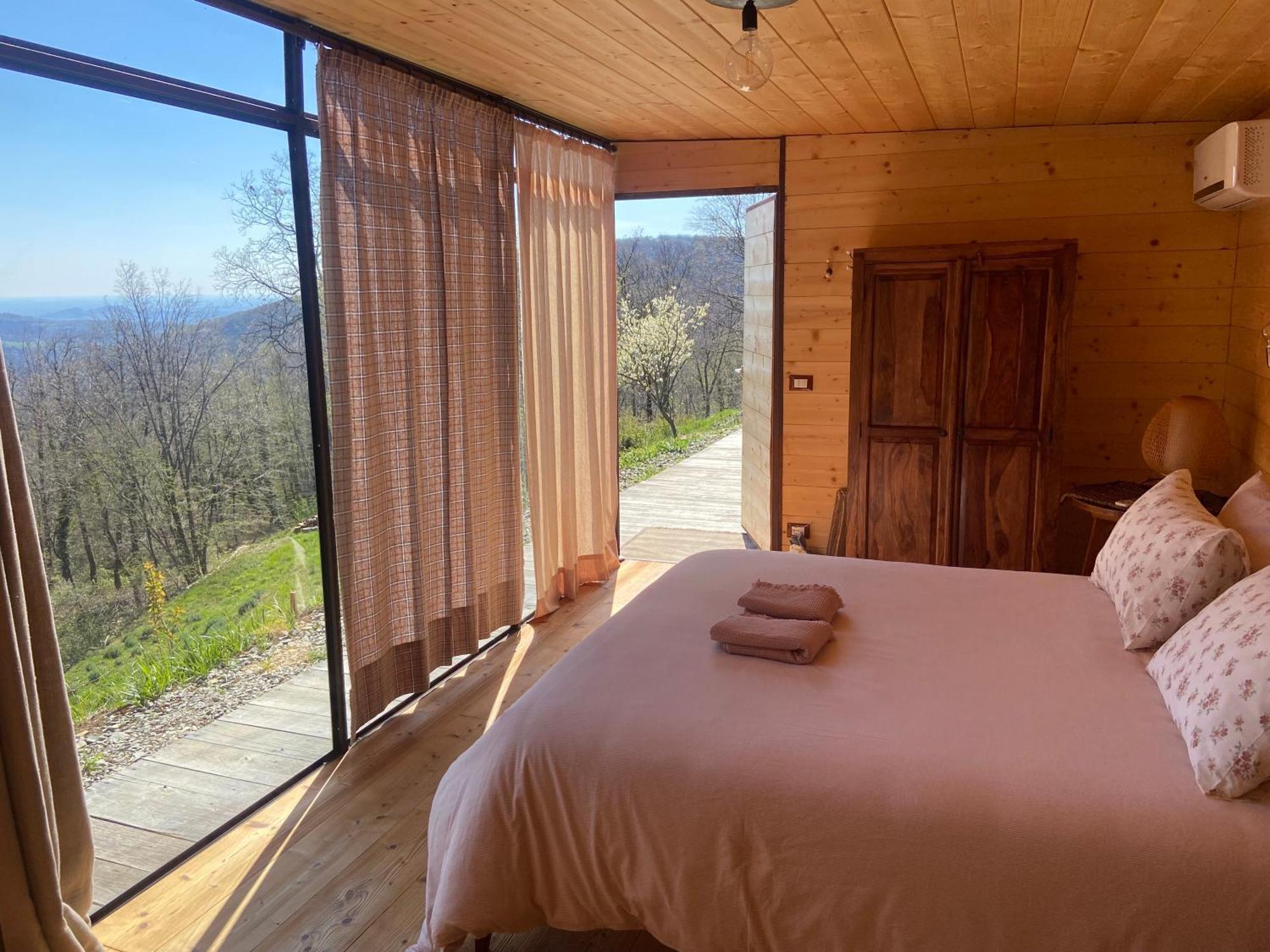 Suxen Nature Experience - Lodge Con Vista Panoramica Prepotto  Экстерьер фото